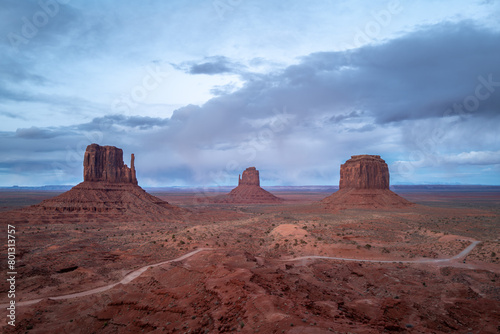 Monument Valley Buttes at Dusk