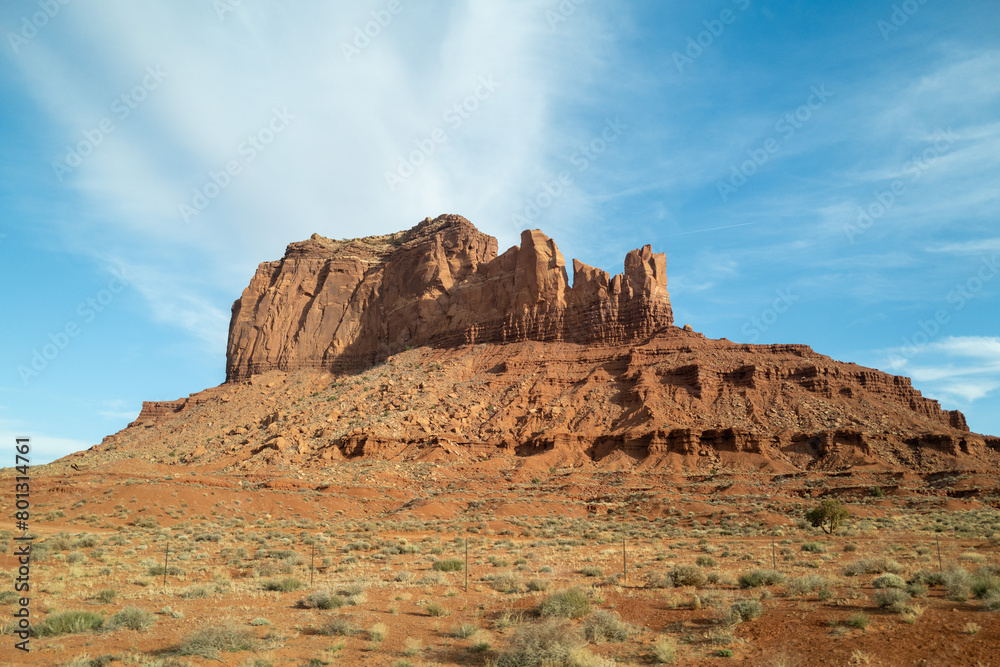 King on his Throne near Monument Valley - Landscape