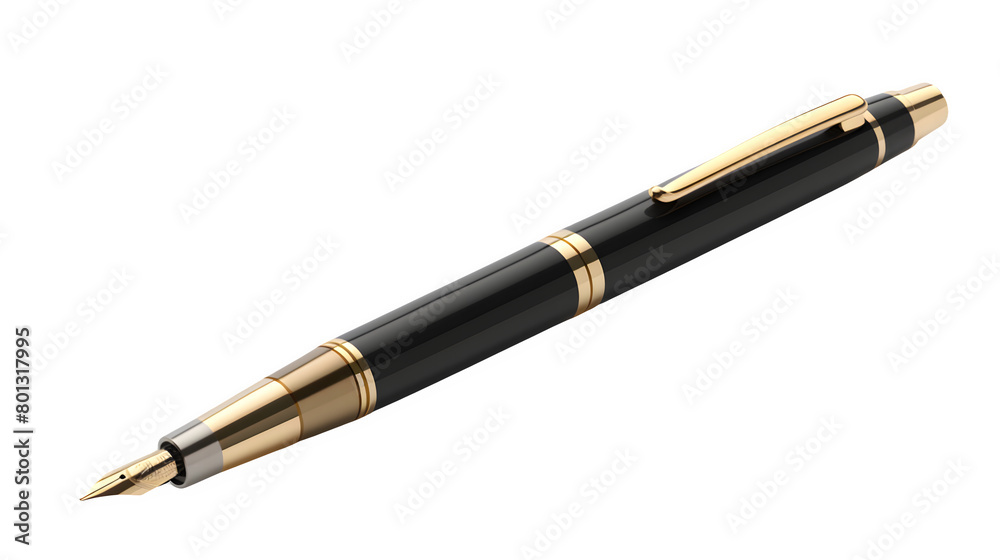 Pen Mockup with Click Mechanism for Office and Stationery Use, Isolated on White, Transparent Background, PNG File, Hand Edited Generative AI Pen Mockup with Click Mechanism for Office and Stationery Use, Isolated on White, Transparent Background, PNG File, Hand Edited Generative AI