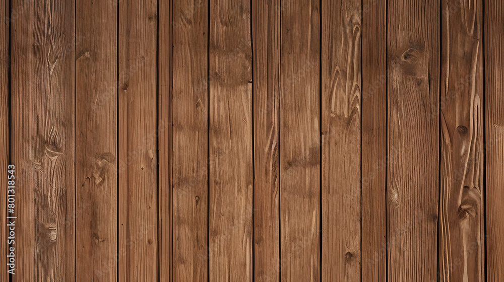 Naklejka premium Wood texture. Natural surface of wooden slats. Hardwood. Wooden board. A wall of planks. Decorative elements. Old realistic panel