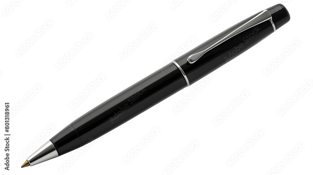 Pen Mockup with Click Mechanism for Office and Stationery Use, Isolated on White, Transparent Background, PNG File, Hand Edited Generative AI Pen Mockup with Click Mechanism for Office and Stationery Use, Isolated on White, Transparent Background, PNG File, Hand Edited Generative AI