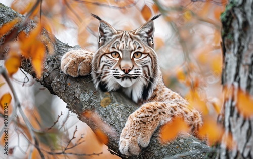 Wild Guardians: Bobcats Thriving in Diverse Forests © flow