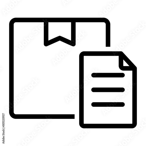 customs line icon