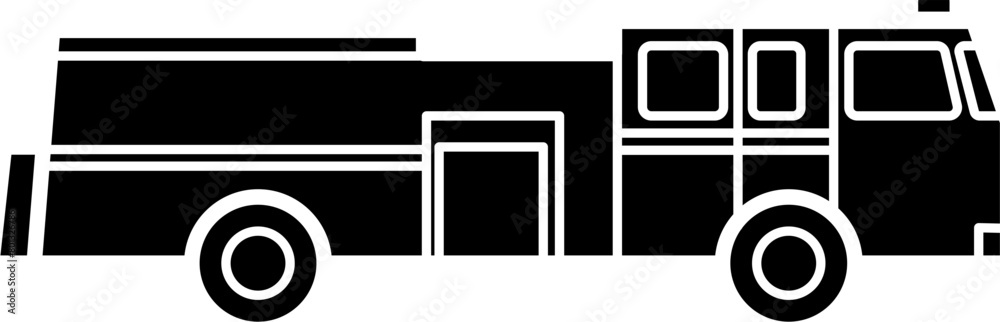 Fire Truck Vector Illustration Fire Truck Vector Illustration