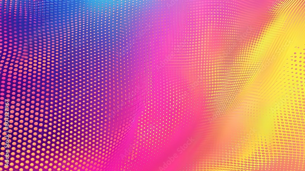 a colorful background with a lot of dots