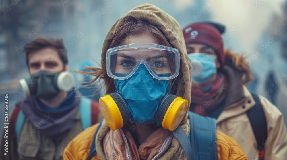 A real photo illustrating interdisciplinary collaboration among scientists, policymakers, and community members to address the PM 2.5 dust crisis, showcasing synergy and cooperation. A real photo illustrating interdisciplinary collaboration among scientists, policymakers, and community members to address the PM 2.5 dust crisis, showcasing synergy and cooperation.