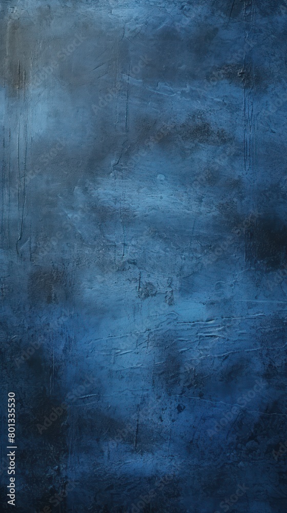 Navy Blue wall texture rough background dark concrete floor old grunge background painted color stucco texture with copy space 