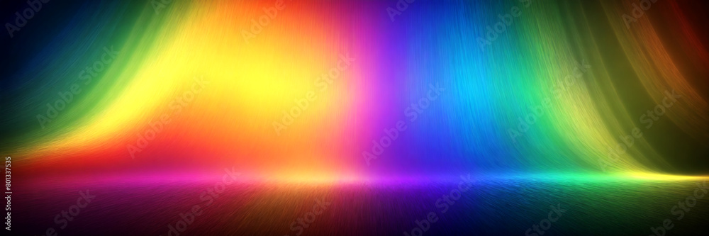 Wide colorful abstract gradient background