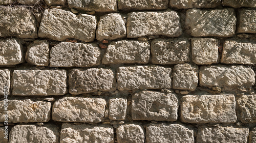 Mur ancien en pierre. © illustrez-vous