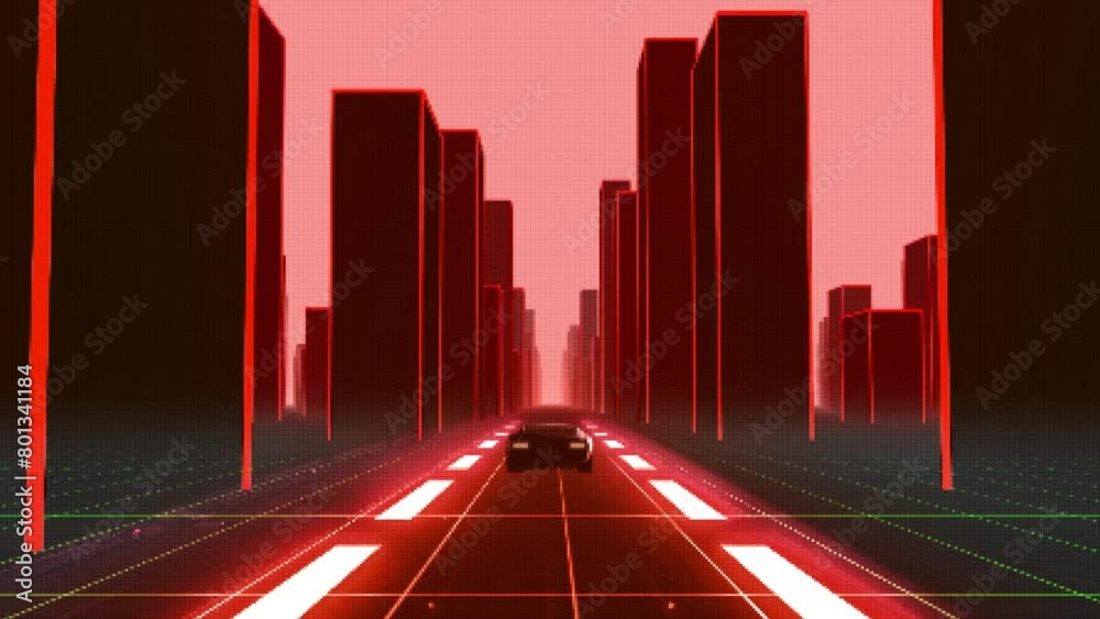 8 bit racing loop