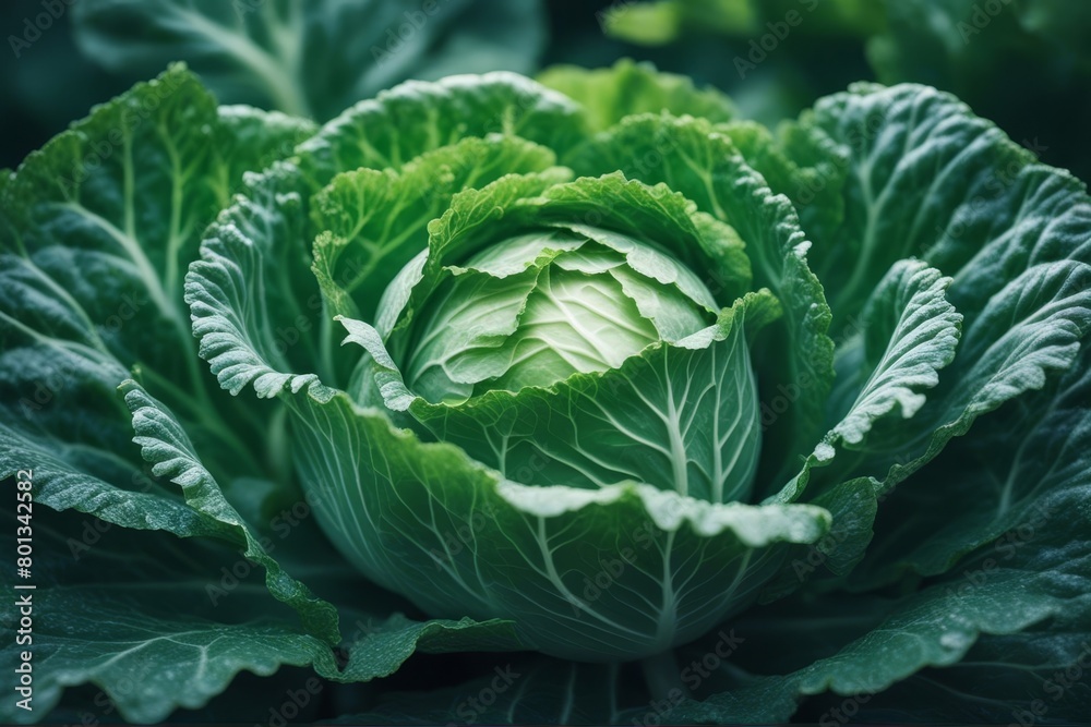Fototapeta premium 'cabbage Similar Keywords vegetable vegetarian salad green isolated raw food fresh health nature mineral vitamin'