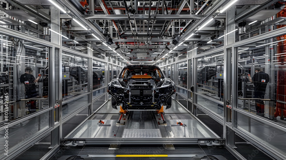 Precision and progress in an automotive assembly line