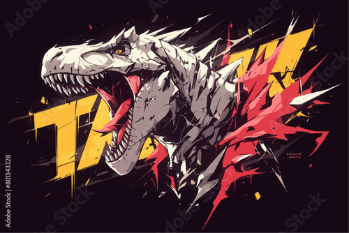 T-Rex Logo Design