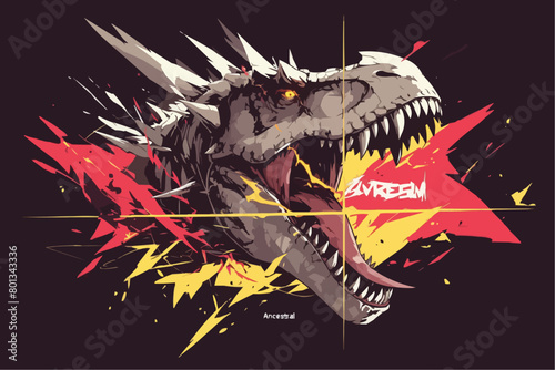 T-Rex Logo Design
