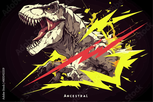 T-Rex Logo Design
