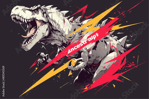 T-Rex Logo Design