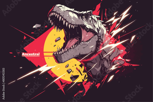 T-Rex Logo Design