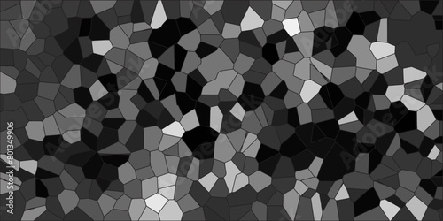 Abstract colorful background with triangles. background of crystallized. dark and light gray Geometric Modern creative background. Gray Geometric Retro tiles pattern. Gray hexagon ceramic