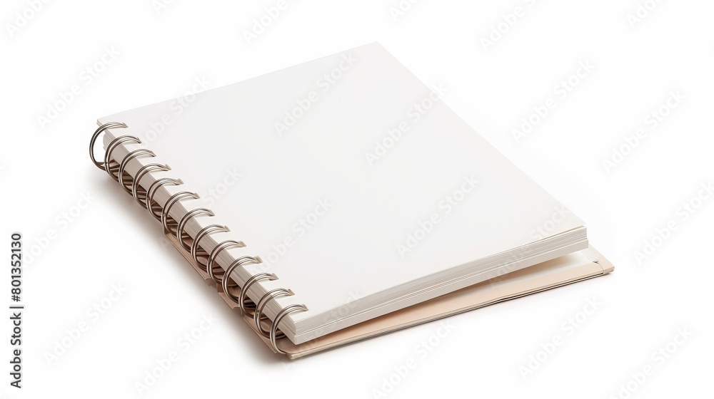 A blank calendar shown in isolation against a white backdrop. A blank calendar shown in isolation against a white backdrop.
