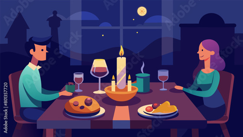 The satisfaction of sitting down to a candlelit dinner after a long day treating yourself to a night of relaxation and indulgence..