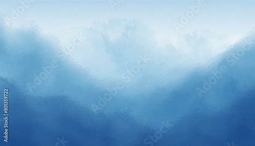 Grunge blue abstract texture background in gradient watercolor.