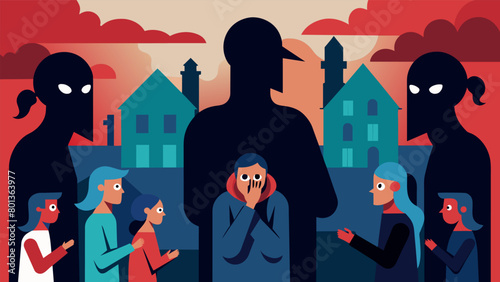 Whispers of doubt and suion spread like shadows engulfing the tightknit community in paranoia..