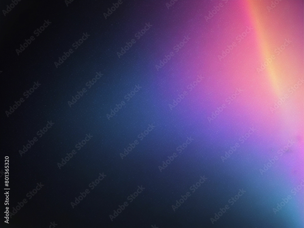 Fototapeta premium Abstract background gradient background purple pink orange black dark background noise texture banner poster header design