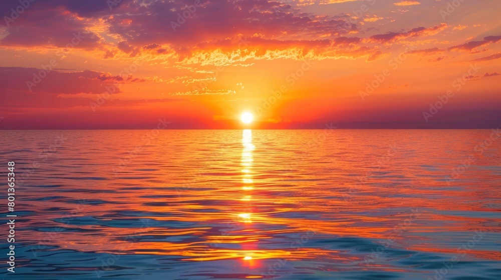 Mesmerizing summer sunsets. stunning shots of the sun setting over the ocean or a tranquil lake Mesmerizing summer sunsets. stunning shots of the sun setting over the ocean or a tranquil lake