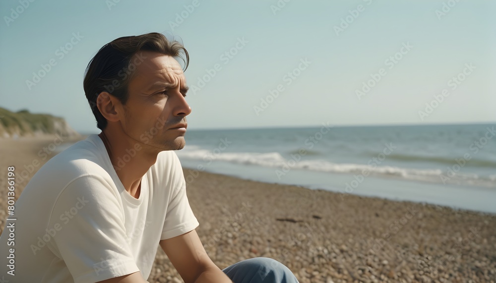 person on the beach person on the beach