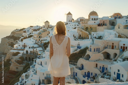 With a newfound appreciation for the power of ancient architecture to transport the soul, the woman vowed to return to Greece one day, eager to once again lose herself in its timeless beauty photo