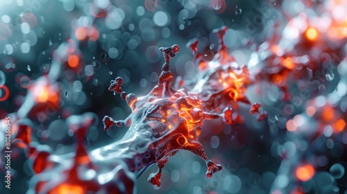 Rheumatoid Arthritis in Stunning D Macro A Glimpse into a Challenging Condition photo