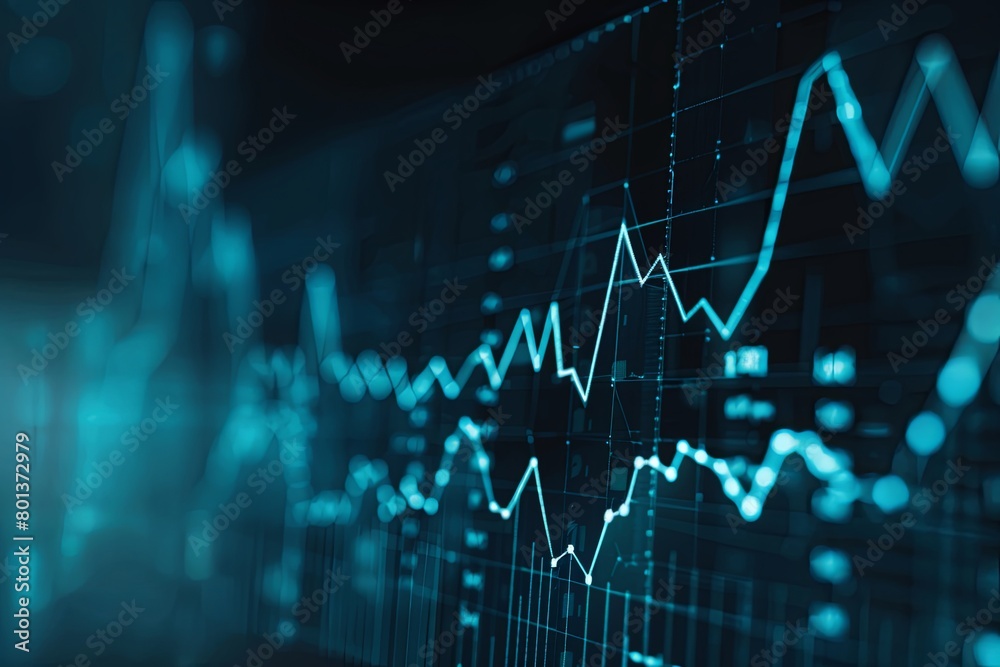 A Price Growth Chart image, ideal for financial firms, analysts, and economic publications. chart featuring progressively rising price lines, indicating financial growth and trends, Generative AI. A Price Growth Chart image, ideal for financial firms, analysts, and economic publications. chart featuring progressively rising price lines, indicating financial growth and trends, Generative AI.