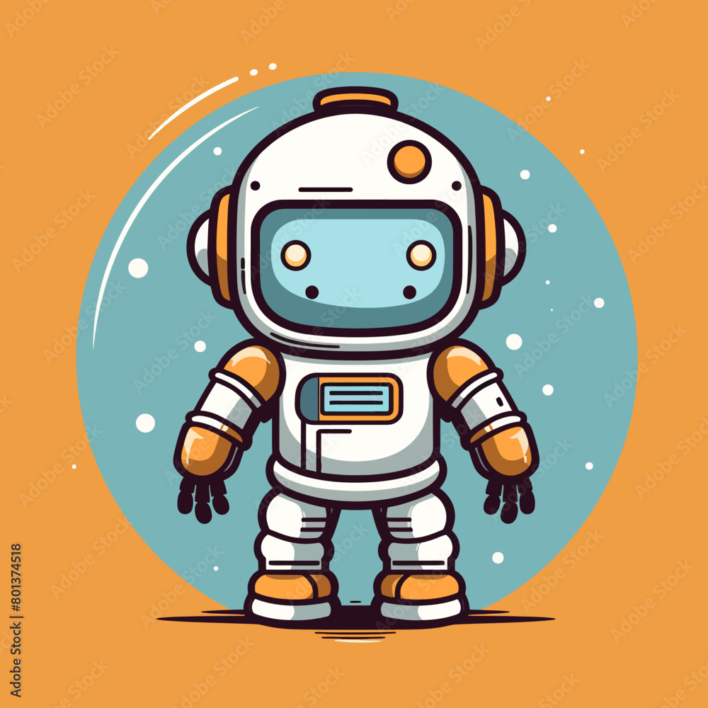 Astronaut robot Astronaut robot