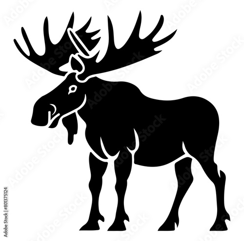 moose silhouette clip art
