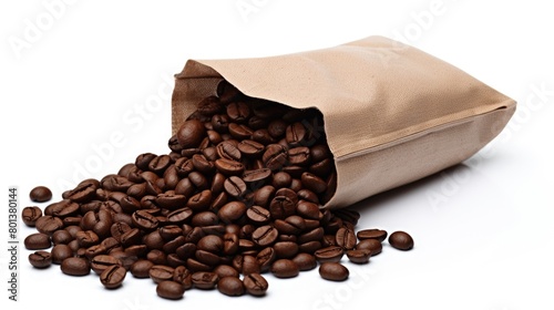 a bag of coffee beans caffeine, ai