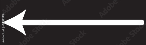 white arrow icon, white arrow isolated on white,arrow icon for your additional design needs, web app symbol direction etc