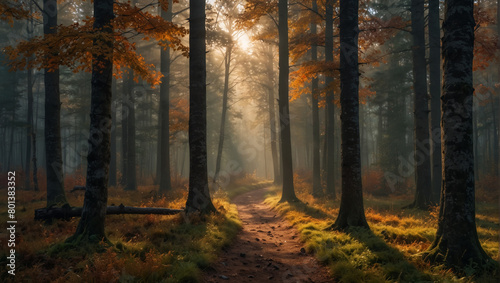 autumn in the forest