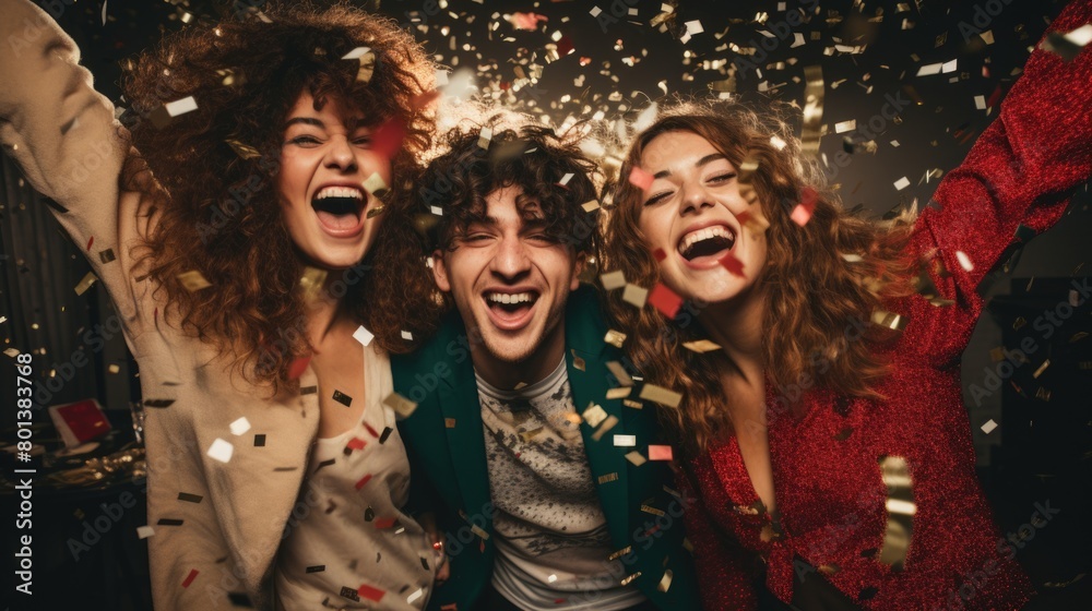 group of friends fun party, ai group of friends fun party, ai