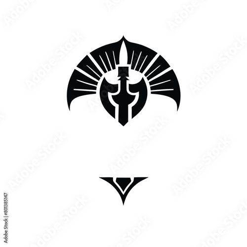 Spartan Law Partners Logo with Spartan symbols for strength.BACKGROUND WHITE_4096x4096.eps