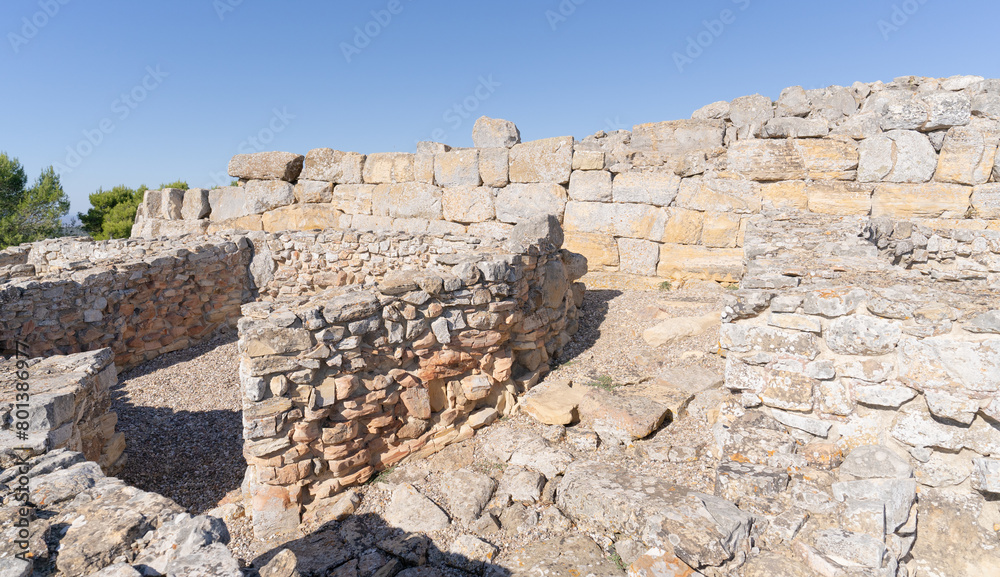 Nuraghe Genna Maria in Villanovaforru - Central Sardinia