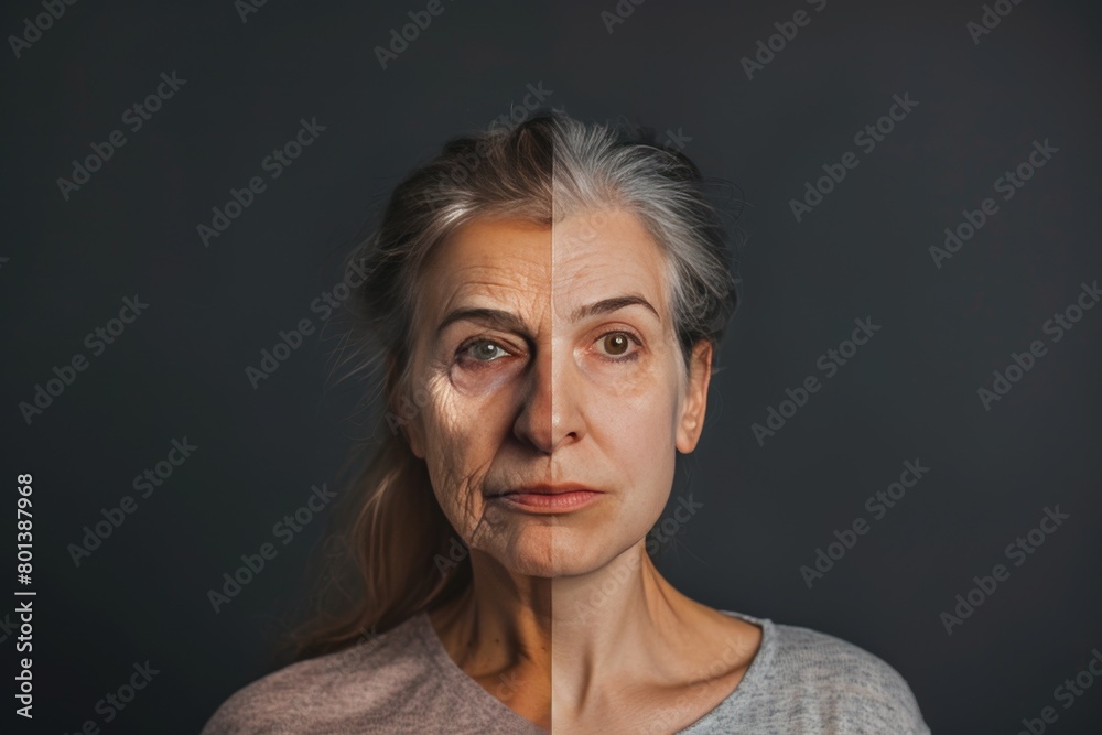 Manage Babyboomer aging with worry line care, split skin treatments, and hair color secrets for noticeable age contrasts. Manage Babyboomer aging with worry line care, split skin treatments, and hair color secrets for noticeable age contrasts.