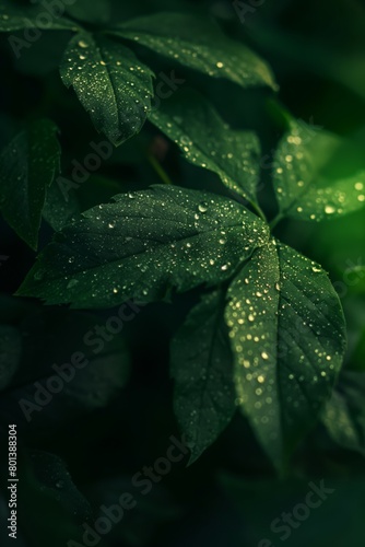 mix of green and black gradient spots  creating an ethereal atmosphere