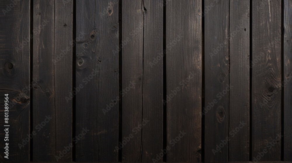old black wooden wall