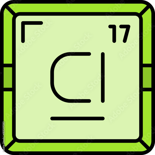 Chlorine Icon