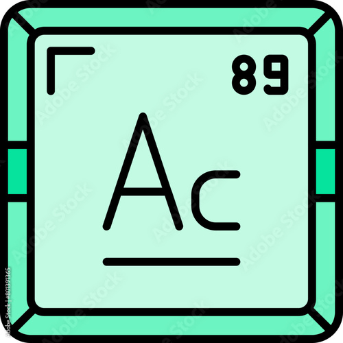 Actinium Icon photo