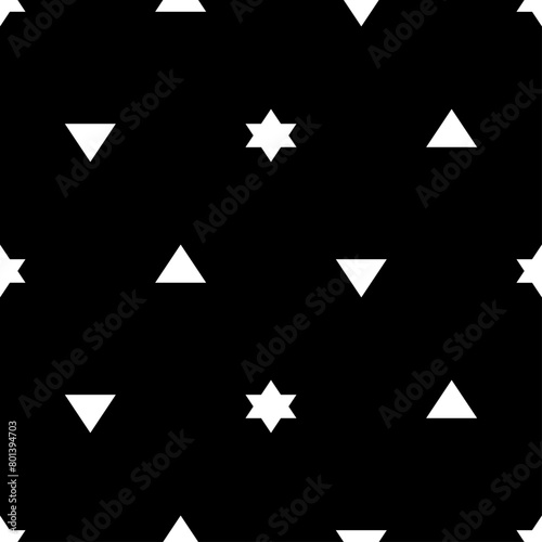 Stars, triangles ornament. Forms background. Figures backdrop. Star, triangle shapes wallpaper. Ethnic mosaics motif. Digital paper, web designing, abstract, vector work. Seamless pattern. Free Download Stars, triangles ornament. Forms background. Figures backdrop. Star, triangle shapes wallpaper. Ethnic mosaics motif. Digital paper, web designing, abstract, vector work. Seamless pattern. - GFXLoad