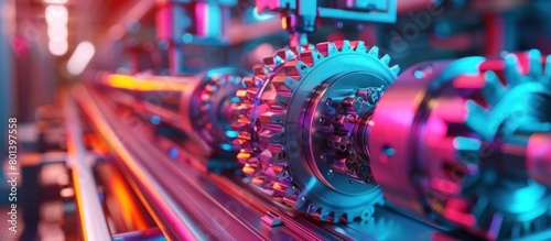 Gear Refurbishment Machine A Colorful D Revolution in Industrial Maintenance photo