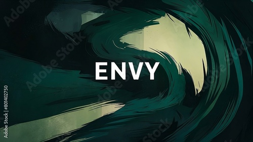 Abstract background representing envy