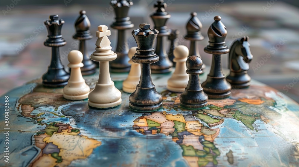 chess piece on word map for ideas, challenge, leadership, strategy, business, success or abstract concept. chess piece on word map for ideas, challenge, leadership, strategy, business, success or abstract concept.