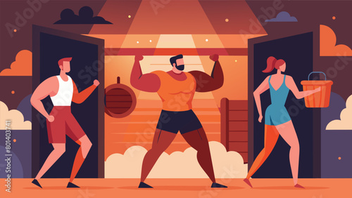 As individuals walk out of the sauna they carry with them a renewed sense of mental resilience and strength ready to face any challenges that come.